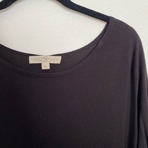 Black MIMU MAXI midi dress